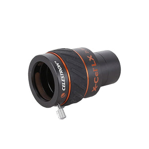Celestron X-Cel LX 2X Barlow Lens with Anti-slip Rubber Ring Design for 1.25-inch Wide-angle Eyepiece