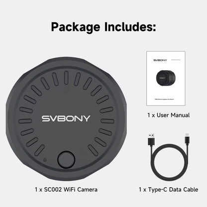 SVBONY SC002 WiFi Bird Watching Camera 1080P 2MP 4-Level Zoom Imaging for 37-56MM Eyepiece