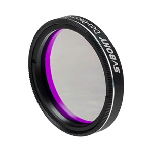SVBONY SV220 Multi-layer Coating H-Alpha &amp;OIII Dual Narrowband Filter for Astronomical Telescope (7nm/1.25-Inch)
