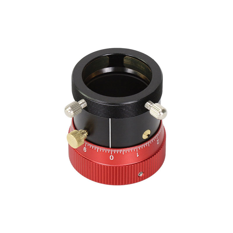 TeSeek 5P9828A 1.25-Inch Double Thread High Precision Telescope Focuser 10MM Focusing Stroke for Guidescope/Finderscope