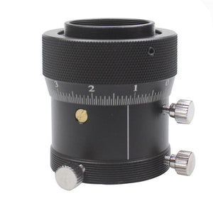 Portable 1.25-Inch M31+M42 Double Thread High Precision Telescope Focuser 10MM Focusing Stroke for Guidescope/Finderscope