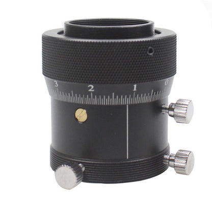 Portable 1.25-Inch M31+M42 Double Thread High Precision Telescope Focuser 10MM Focusing Stroke for Guidescope/Finderscope