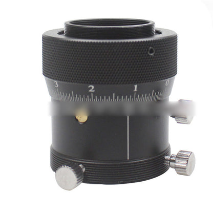 Portable 1.25-Inch M42 to Inner M42 Double Thread High Precision Focuser 10MM Focusing Stroke for Astronomical Telescope