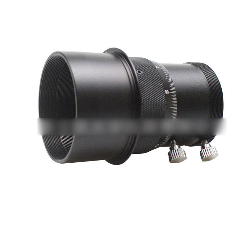 TeSeek 1.25-Inch to 2-Inch Double Thread High Precision Focuser 10MM Focusing Stroke for Astronomical Telescope