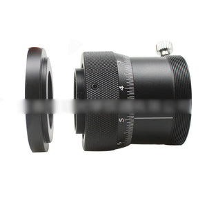 Portable 1.25-Inch to SCT Double Thread High Precision Focuser 10MM Focusing Stroke for Astronomical Telescope