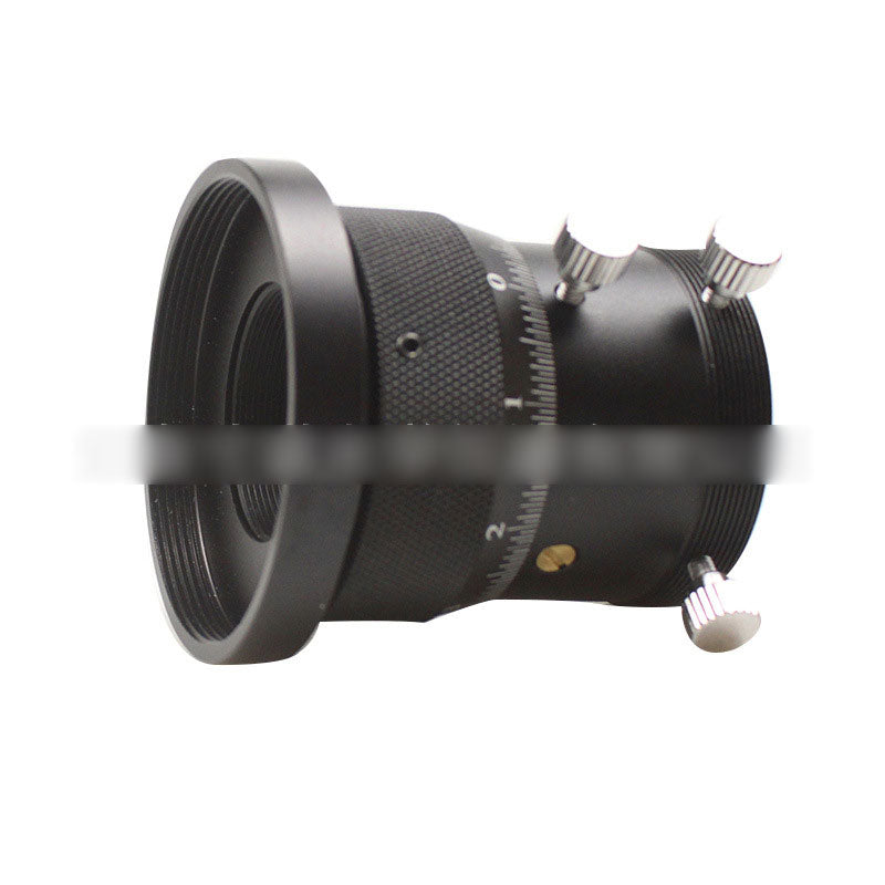 TeSeek Portable 1.25-Inch to SCT Double Thread High Precision Focuser 10MM Focusing Stroke for Astronomical Telescope