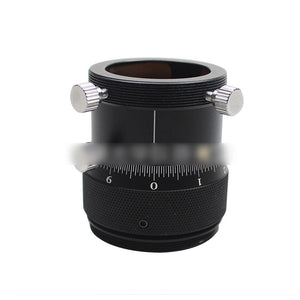 Portable Double Thread High Precision Focuser 10MM Focusing Stroke for Astronomical Telescope (External M42 to External M42)