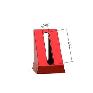 TeSeek ZT-GTI Wedge-shaped Bracket 3/8 Screw Triangle Dovetail Plate for Astronomical Telescopes