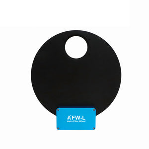 ToupTek AFW-L 7x2 Inch Blue High Precision Astro Filter Wheel Compatible with 50MM Astronomical Filters