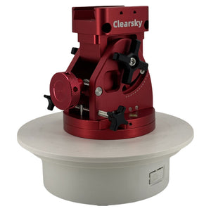 ClearSky Red Stable Latitude Adjustment Base 40KG High Load Capacity for Astronomical Equatorial Mount