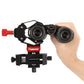 ANGELEYES TM-3 3-Axis Aluminum Alloy Cellphone Holder Astronomical Telescope Mobile Phone Clamp for 20-60MM Eyepiece