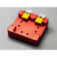 JUWEI Red DIY Single Mode Dovetail Groove Portable Narrow Dovetail Slot for 17 Harmonic Equatorial Mount