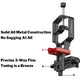 TeSeek XYZ 3-Axis Metal Mobile Phone Holder Adapter Cellphone Clip with Bluetooth for Astronomical Telescopes/Bird Watching