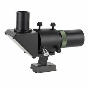 AQUILA High Definition 6X30 Finderscope Aluminum Alloy Fully Positive Image 90-Degree Right-Angle Astronomical Finderscope