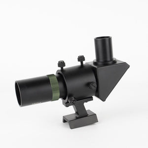 AQUILA High Definition 6X30 Finderscope Aluminum Alloy Fully Positive Image 90-Degree Right-Angle Astronomical Finderscope