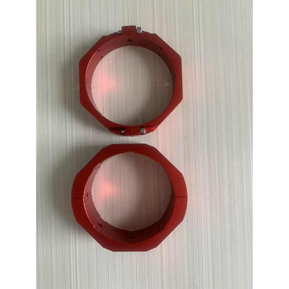 CNC Multiple Hole Position Mirror Tube Clamp Double Tube Ring for MEYON 50ED Flat-field Astrograph