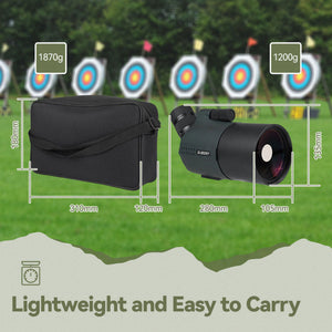 SVBONY SV41 Pro 28-84X Professional Bird Watching Monocular Telescope 80MM Large Aperture Mak Spotting Scope