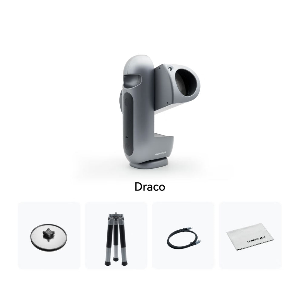 DWARFLAB Draco Smart Telescope 90MM Large Aperture Wide-angle Telephoto Dual Camera Built-in Guidescope