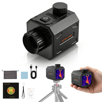 GTGUARD ClearView B210AL Thermal Imager Built-in 600m Rangefinder 8X Digital Zoom Thermal Monocular IP65 Waterproof