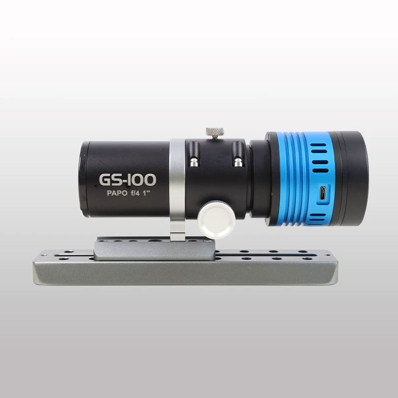 ToupTek AE676C Multi-purpose Astronomy Camera IMX676C with GS100AR Guidescope and Dovetail Plate Kit