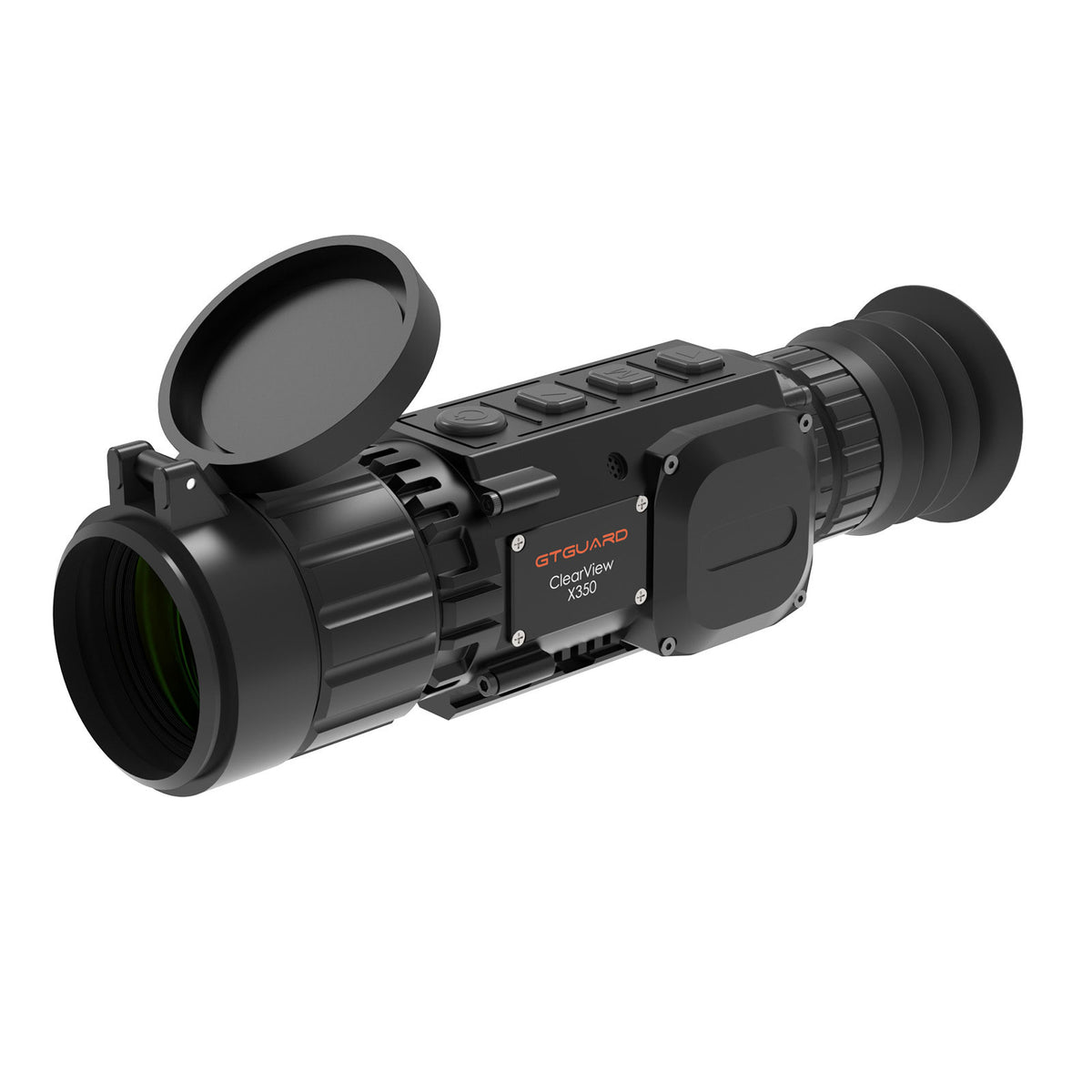 TeSeek GTGUARD X350 Thermal Imaging Scope 1024x768 Micro-OLED Display 1-4X Digital Zoom Monocular