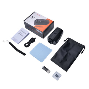 TeSeek GTGUARD N3 Low Light Infrared Night Vision Device 5X Digital Zoom Day/Night Dual-use Monocular with 1.54-Inch TFT Screen
