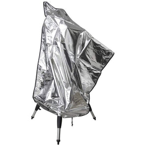 420D 120x160CM Dust Cover Outdoor Waterproof Sunshade Tarpaulin for Astronomical Telescope (Silvery)