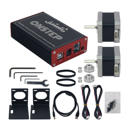 Clearsky DIY Equatorial Tracking Motor Drive Main Control with Brake for Equatorial Mount Onstep GoTo