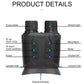 TeSeek NV3280 4K Full-Color Night Vision Binoculars 10X Optical Zoom 8X Digital Zoom 850nm IR 4000mAh