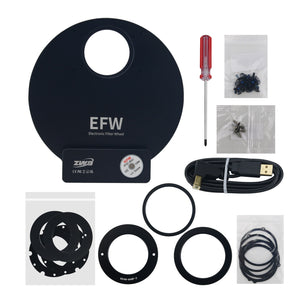 ZWO 2-inch EFW Electronic Filter Wheel 5-Position Support 2-inch Filter ASCOM and SDK Control