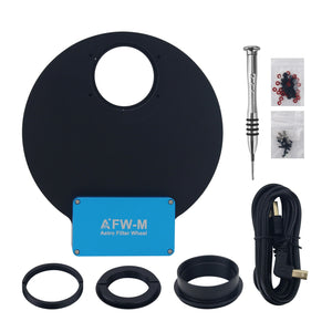 ToupTek AFW Electric Filter Wheel High Quality Astronomical Accessory for Imaging with Mono Camera