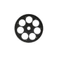 Touptek Turntable AFW 5/7/8 Holes Electronic Filter Wheel High Quality Astronomical Accessory