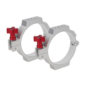 TeSeek Pair of Astronomical Telescope Tube Ring Hoop CNC Processing for TAKAHASHI  FSQ85 FS76DS FS100DC FS100DF