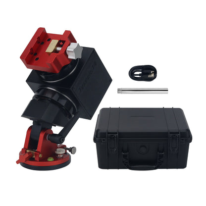 TeSeek Mini Dual-axis 14 Harmonic Equatorial Mount 10KG Load Capacity with Metal Shell and Electromagnetic Brake