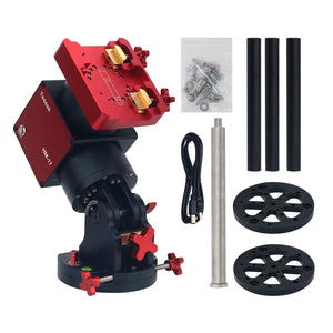 TeSeek HM-17PE Harmonic Equatorial Mount EQ Mount with 18KG Load Capacity or with Pier Extension