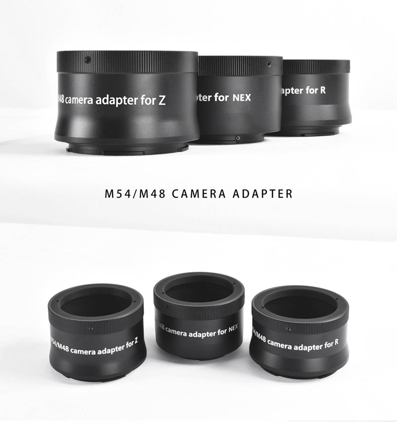 Askar M54/M48 Camera Adapter Professional Astronomical Accessory DSLR Adapter for SONY NEX/Canon R/Nikon Z Camera