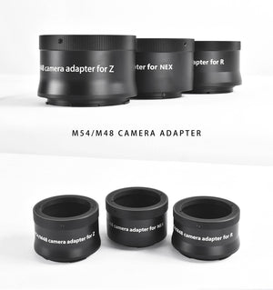 Askar M54/M48 Camera Adapter Professional Astronomical Accessory DSLR Adapter for SONY NEX/Canon R/Nikon Z Camera