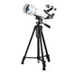 TeSeek 40070 Astronomical Telescope 70mm Aperture 16X-40X Magnification Finderscope with 1.5X/3X Barlow Lens