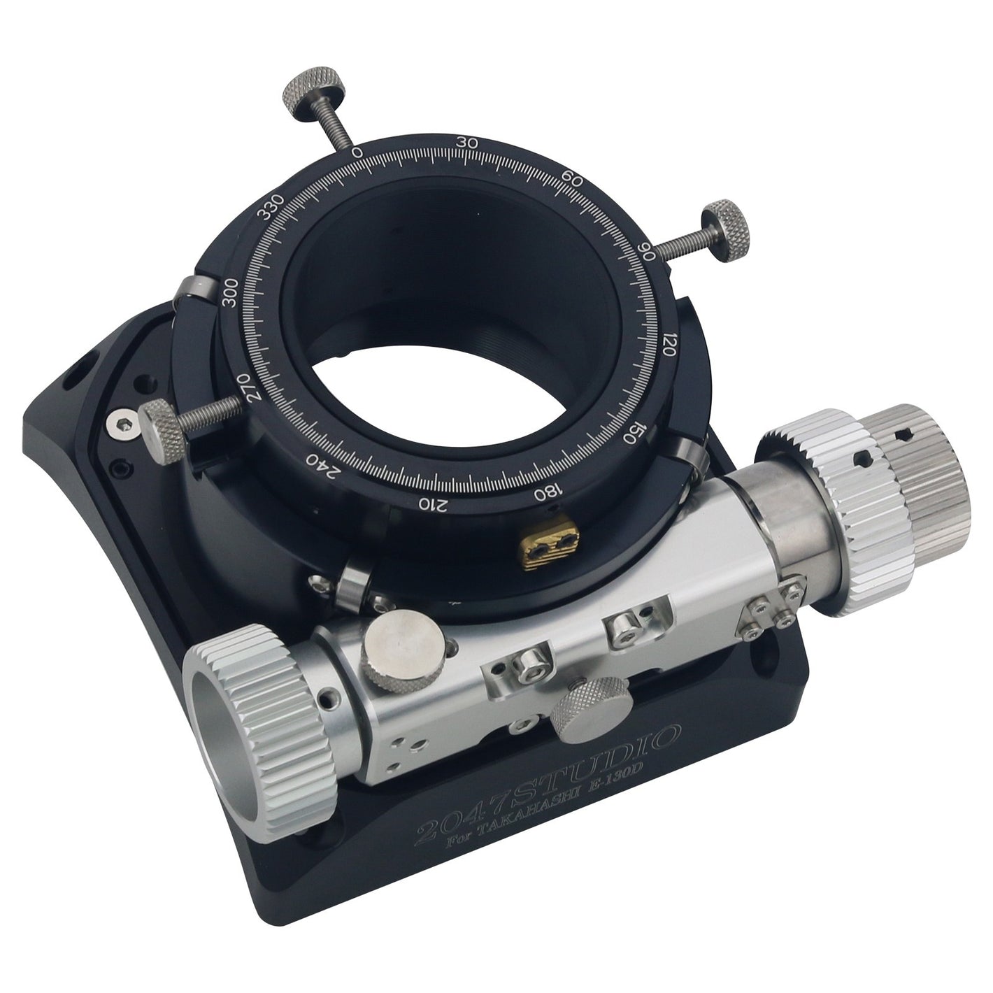 TeSeek 3-inch Dual Speed Toothed Telescope Focuser 25mm Focusing Travel Built-in CAA for TAKAHASHI Epsilon 180ED